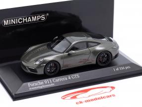 Porsche 911 (992) Carrera 4 GTS 2021 aventurine vert métallique 1:43 Minichamps
