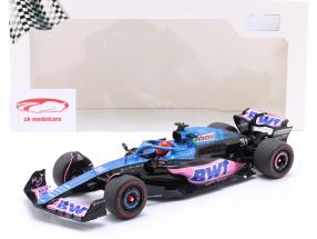 Esteban Ocon Alpine A523 #31 3° Monaco GP formula 1 2023 1:18 Solido