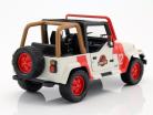 Jeep Wrangler Bouwjaar 1992 film Jurassic World 2015 rood / wit 1:24 Jada Toys
