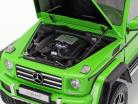 Mercedes-Benz G-класс G500 4x4² Год постройки 2016 alien зеленый 1:18 AUTOart