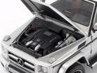 Mercedes-Benz AMG G 63 Baujahr 2017 silber 1:18 AUTOart