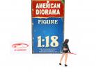 Umbrella Girl Figur I 1:18 American Diorama