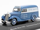 Mercedes-Benz 170D Automotores J. M. Fangio anno di costruzione 1954 blu / bianco 1:43 Altaya