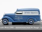 Mercedes-Benz 170D Automotores J. M. Fangio Bouwjaar 1954 blauw / wit 1:43 Altaya