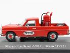 Mercedes-Benz 220D Pick-Up Tecin Opførselsår 1972 rød 1:43 Altaya