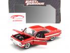 Dom's Chevrolet Impala Fast and Furious 8 2017 赤 1:24 Jada Toys
