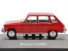 Renault 6 Byggeår 1969 rød 1:43 Altaya