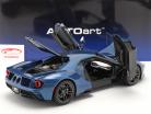 Ford GT bouwjaar 2017 vloeistof blauw 1:12 AUTOart