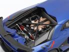 Lamborghini Aventador SVJ Ano de construção 2019 azul metálico 1:18 AUTOart