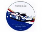 plaque grille Porsche 956 Rothmans #1 gagnant 24h LeMans 1982