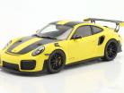 Porsche 911 (991 II) GT2 RS Weissach pacotes 2017 corrida amarelo 1:18 AUTOart