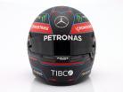 George Russell #63 Mercedes-AMG Petronas formel 1 2022 hjelm 1:2 Bell