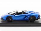 Lamborghini Aventador LP780-4 Ultimae Roadster 2021 tawaret azul 1:43 LookSmart