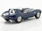 Jaguar D-Type #4 勝者 24h LeMans 1956 Sanderson, Flockhart 1:18 CMR