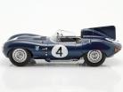 Jaguar D-Type #4 勝者 24h LeMans 1956 Sanderson, Flockhart 1:18 CMR