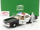 Chevrolet Caprice Police & T-1000 personagem androide Terminator 2 1:18 Greenlight