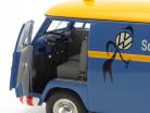 Volkswagen VW T1b furgão Atendimento ao cliente VW azul / amarelo 1:18 Schuco