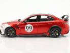 Alfa Romeo Giulia GTAm #99 Ano de construção 2020 alfa vermelho / Branco 1:18 Bburago