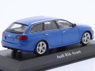Audi RS 6 Avant (C6) Année de construction 2008 bleu métallique 1:43 Minichamps