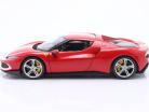 Ferrari 296 GTB Assetto Fiorano ano de construção 2022 vermelho / branco 1:18 Bburago