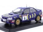Subaru Impreza 555 #4 勝者 RAC Rallye 1995 McRae, Ringer 1:24 Altaya