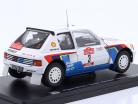 Peugeot 205 T16 #3 winner rally sanremo 1984 Vatanen, Harryman 1:24 Altaya