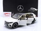 Mercedes-Benz EQS SUV (X296) Bouwjaar 2022 diamant wit 1:18 NZG