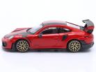 Porsche 911 GT2 RS Ano de construção 2018 vermelho / preto 1:43 Bburago