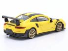 Porsche 911 GT2 RS Construction year 2018 yellow / black 1:43 Bburago