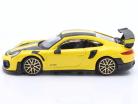 Porsche 911 GT2 RS Год постройки 2018 желтый / черный 1:43 Bburago