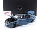 Mercedes-Benz Classe S (V223) Ano de construção 2020 Manufaktur azul vintage 1:18 Norev