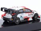 Toyota GR Yaris Rally1 #69 gagnant se rallier Croatie 2022 Rovanperä, Halttunen 1:43 Ixo