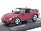 Porsche 911 (993) Turbo Bouwjaar 1995 rood metalen 1:43 Minichamps