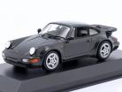 Porsche 911 (964) Turbo Byggeår 1990 perlesort 1:43 Minichamps