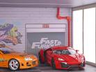 Diorama-Bausatz Autowerkstatt für Modellautos im Maßstab 1:18 TOURING