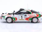 Toyota Celica Turbo 4WD #1 winnaar Safari Rallye 1993 Kankkunen, Piironen 1:18 Ixo