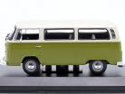 Volkswagen VW T2 Bus Bouwjaar 1972 groente / wit 1:43 Minichamps
