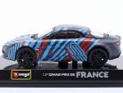 Renault Alpine A110 GP de France 2022 multicolorido 1:43 Bburago