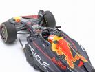 M. Verstappen Red Bull RB19 #1 ganhador Mônaco GP Fórmula 1 Campeão mundial 2023 1:18 Minichamps