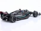 G. Russell Mercedes-AMG F1 W14 #63 4th Saudi-Arabien GP Formel 1 2023 1:18 Spark