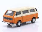 Volkswagen VW T3L bus orange / blanc 1:64 Schuco