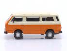 Volkswagen VW T3L bus orange / hvid 1:64 Schuco