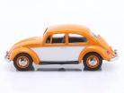 Volkswagen VW Kever oranje / wit 1:64 Schuco