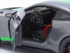 Ford Mustang GT500 Année de construction 2020 gris carbone métallique / néon vert 1:18 Solido