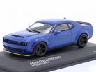 Dodge Challenger SRT Demon Byggeår 2018 blå metallisk 1:43 Solido