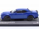Dodge Challenger SRT Demon Byggeår 2018 blå metallisk 1:43 Solido