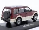 Mitsubishi Pajero LWB Année de construction 1991 rouge foncé métallique 1:43 Minichamps