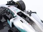 L. Hamilton Mercedes-AMG F1 W08 #44 formule 1 Champion du monde 2017 1:24 Premium Collectibles