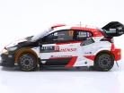 Toyota GR Yaris Rally1 Hybrid #17 vinder Safari Rallye 2023 Ogier, Landais 1:18 Ixo