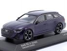Audi RS 6 Avant Baujahr 2019 violett metallic 1:43 Minichamps